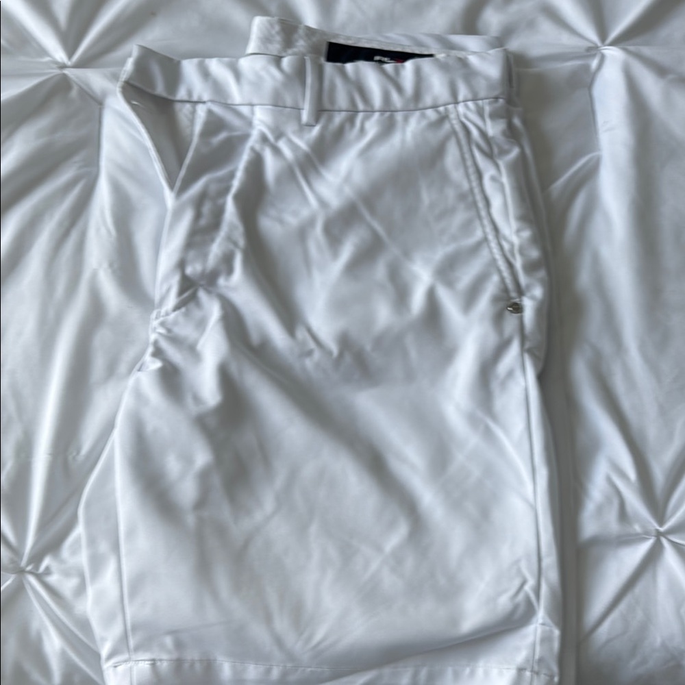 Men's White Ralph Lauren RLX Golf Shorts